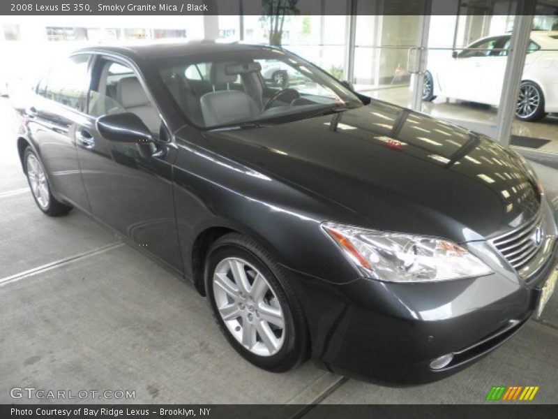 Smoky Granite Mica / Black 2008 Lexus ES 350