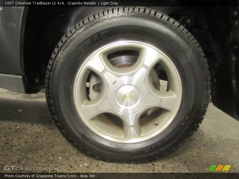Graphite Metallic / Light Gray 2007 Chevrolet TrailBlazer LS 4x4