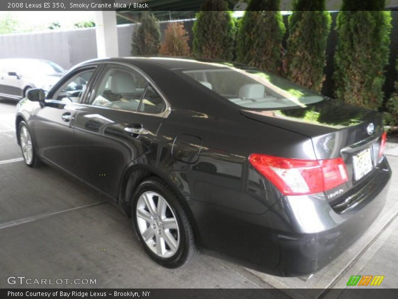 Smoky Granite Mica / Black 2008 Lexus ES 350