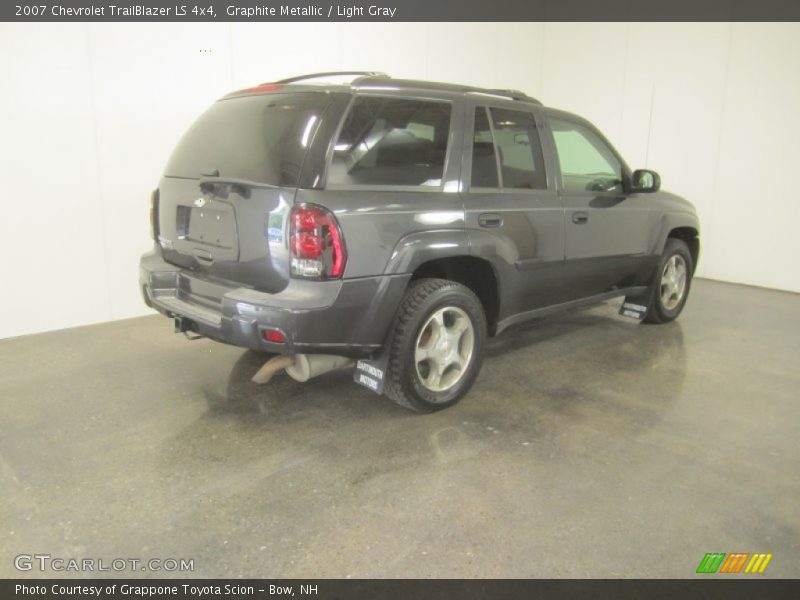 Graphite Metallic / Light Gray 2007 Chevrolet TrailBlazer LS 4x4