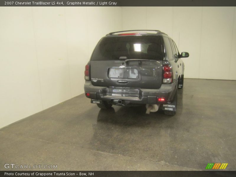 Graphite Metallic / Light Gray 2007 Chevrolet TrailBlazer LS 4x4
