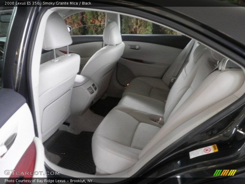 Smoky Granite Mica / Black 2008 Lexus ES 350