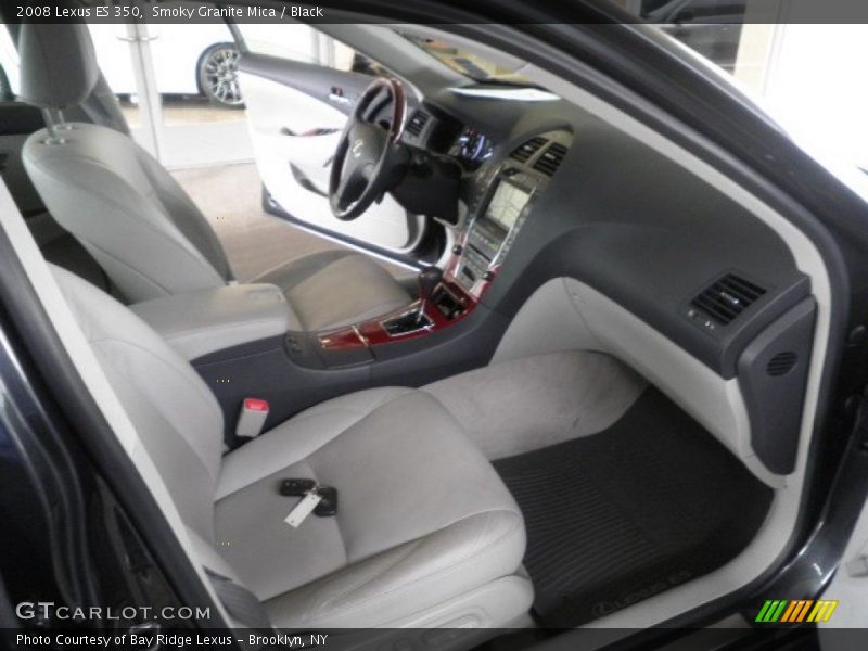 Smoky Granite Mica / Black 2008 Lexus ES 350