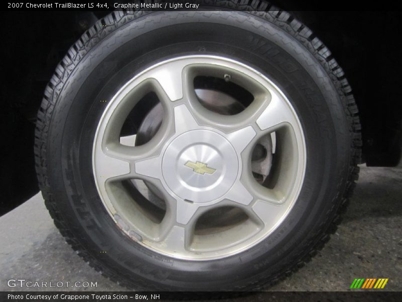 Graphite Metallic / Light Gray 2007 Chevrolet TrailBlazer LS 4x4