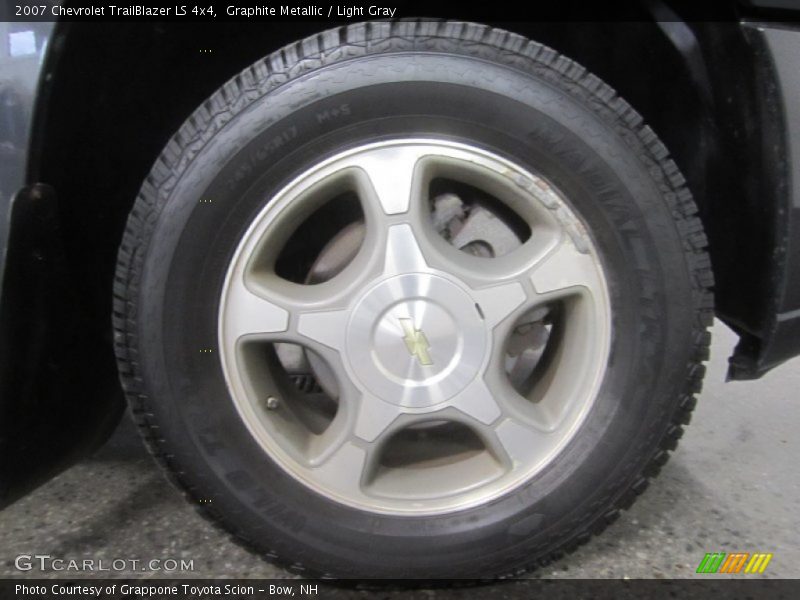 Graphite Metallic / Light Gray 2007 Chevrolet TrailBlazer LS 4x4