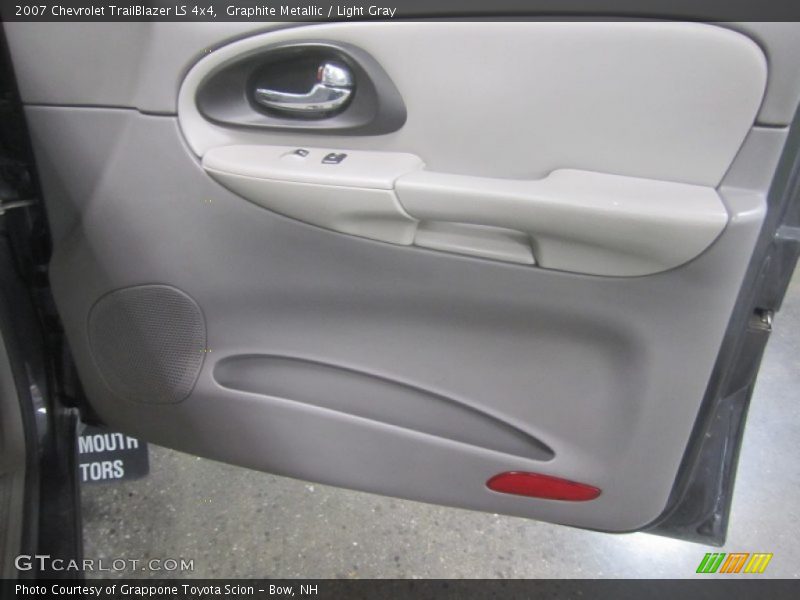 Graphite Metallic / Light Gray 2007 Chevrolet TrailBlazer LS 4x4