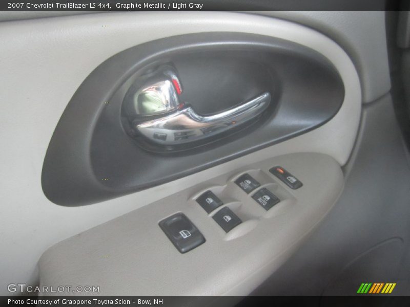 Graphite Metallic / Light Gray 2007 Chevrolet TrailBlazer LS 4x4