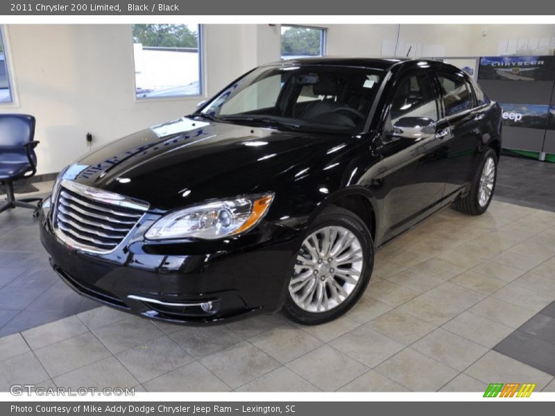 Black / Black 2011 Chrysler 200 Limited