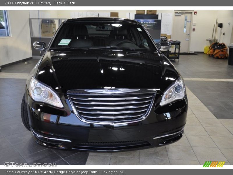 Black / Black 2011 Chrysler 200 Limited