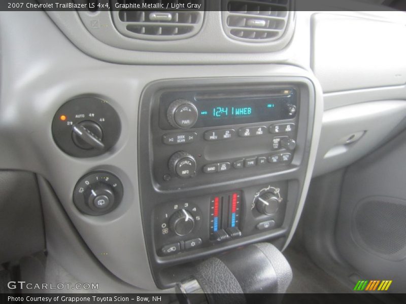 Graphite Metallic / Light Gray 2007 Chevrolet TrailBlazer LS 4x4