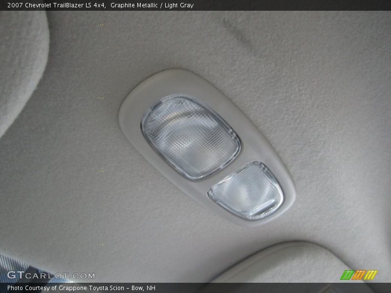 Graphite Metallic / Light Gray 2007 Chevrolet TrailBlazer LS 4x4
