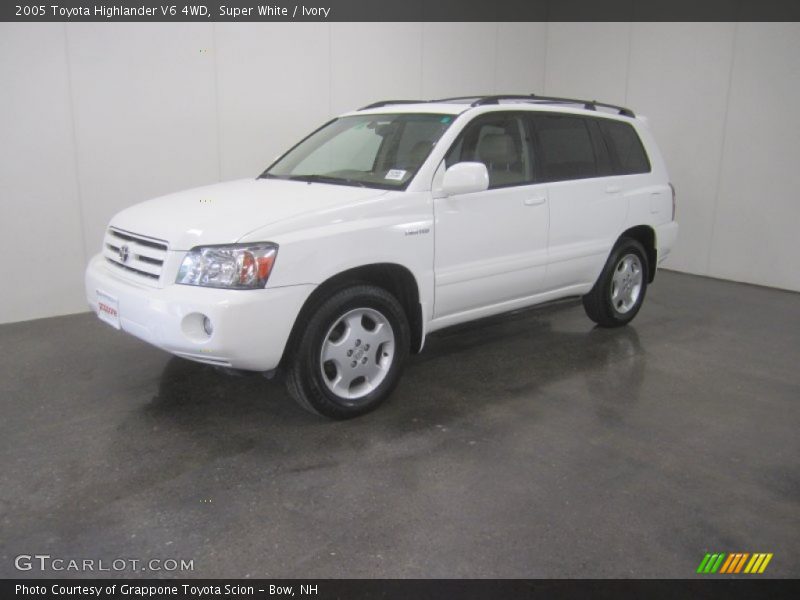 Super White / Ivory 2005 Toyota Highlander V6 4WD