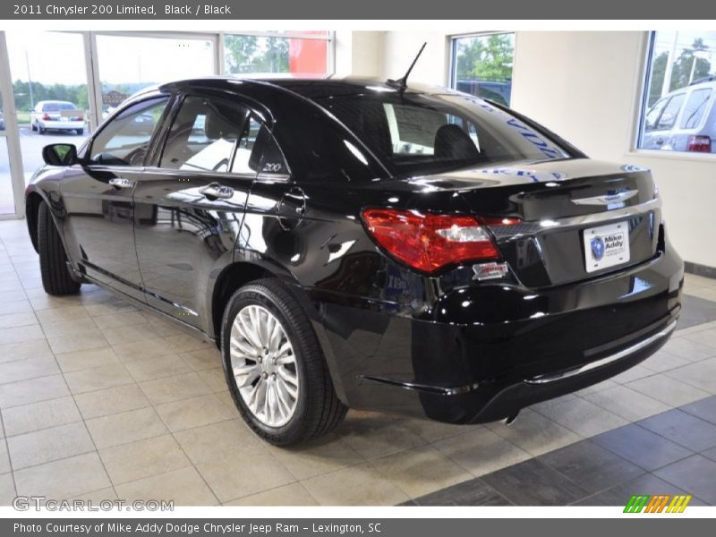 Black / Black 2011 Chrysler 200 Limited