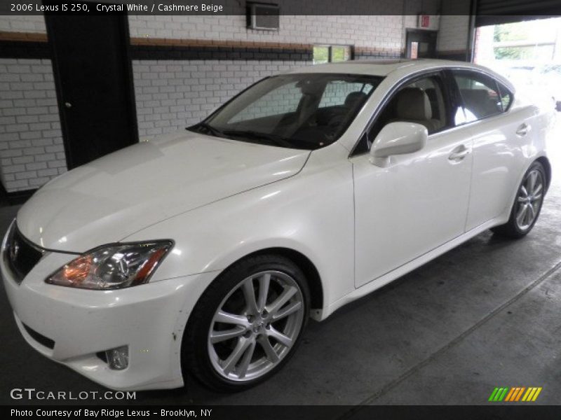 Crystal White / Cashmere Beige 2006 Lexus IS 250