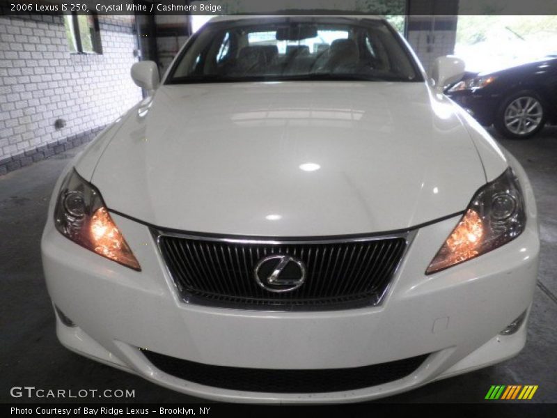 Crystal White / Cashmere Beige 2006 Lexus IS 250