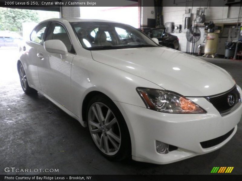 Crystal White / Cashmere Beige 2006 Lexus IS 250