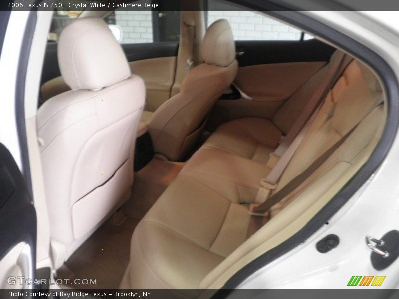 Crystal White / Cashmere Beige 2006 Lexus IS 250