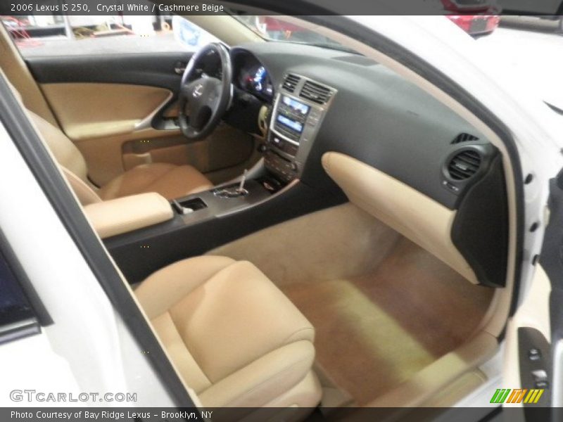 Crystal White / Cashmere Beige 2006 Lexus IS 250