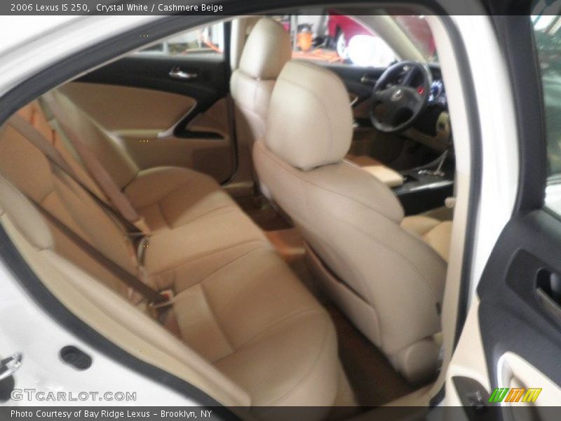 Crystal White / Cashmere Beige 2006 Lexus IS 250