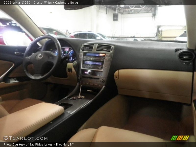 Crystal White / Cashmere Beige 2006 Lexus IS 250