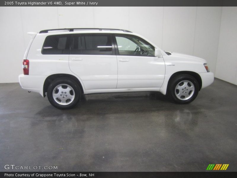 Super White / Ivory 2005 Toyota Highlander V6 4WD