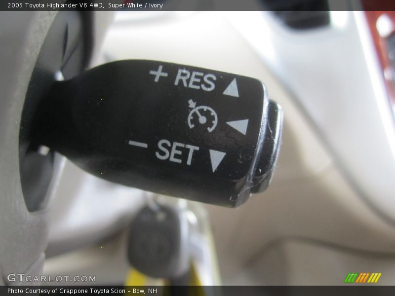 Super White / Ivory 2005 Toyota Highlander V6 4WD