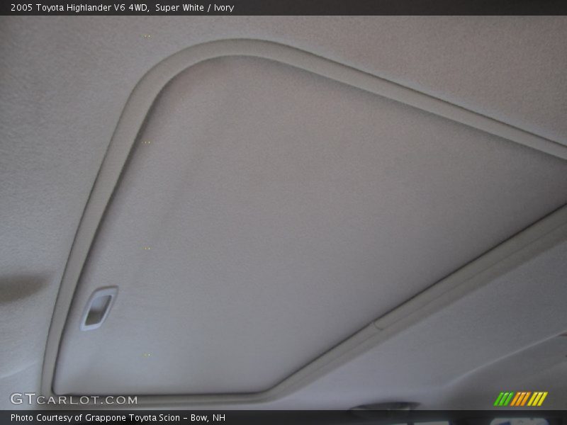 Super White / Ivory 2005 Toyota Highlander V6 4WD