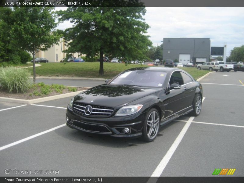 Black / Black 2008 Mercedes-Benz CL 63 AMG
