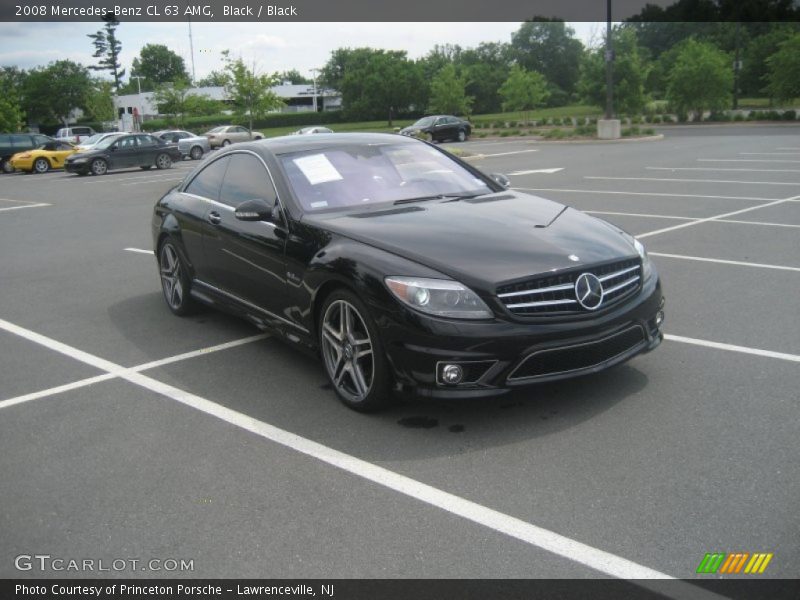 Black / Black 2008 Mercedes-Benz CL 63 AMG