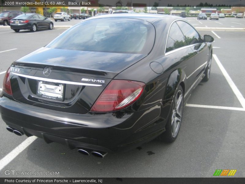 Black / Black 2008 Mercedes-Benz CL 63 AMG
