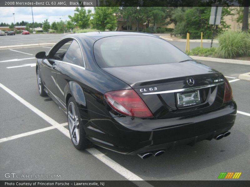 Black / Black 2008 Mercedes-Benz CL 63 AMG