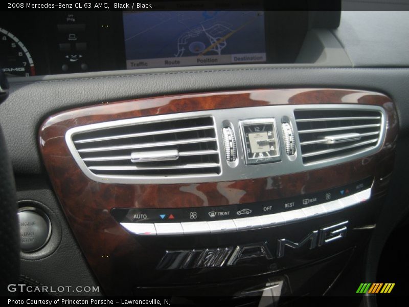 Black / Black 2008 Mercedes-Benz CL 63 AMG