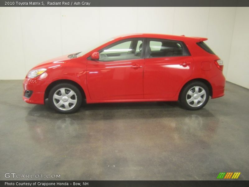 Radiant Red / Ash Gray 2010 Toyota Matrix S