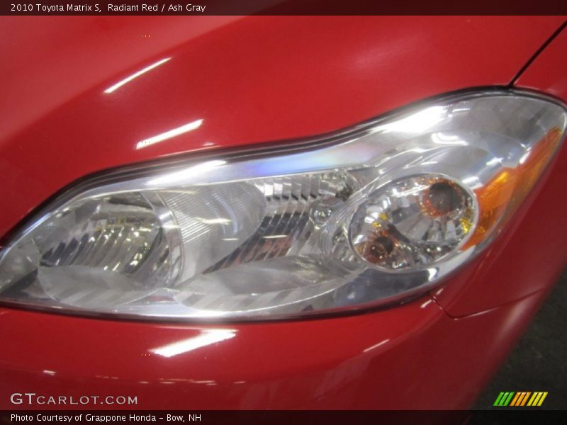 Radiant Red / Ash Gray 2010 Toyota Matrix S