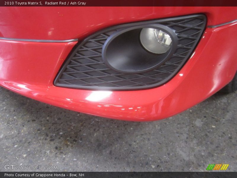 Radiant Red / Ash Gray 2010 Toyota Matrix S