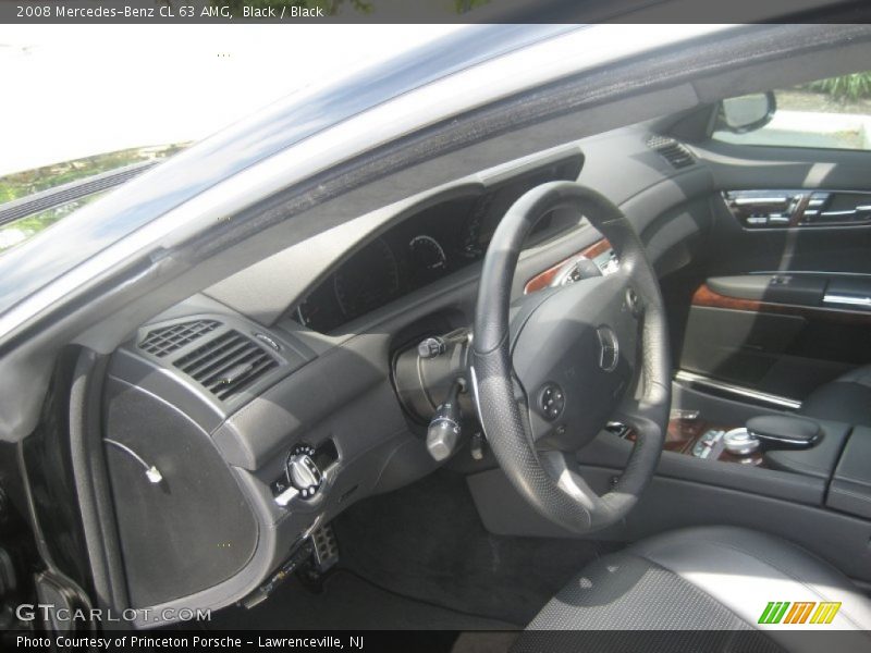 Black / Black 2008 Mercedes-Benz CL 63 AMG