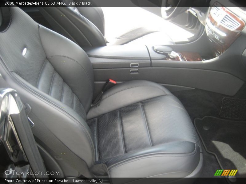 Black / Black 2008 Mercedes-Benz CL 63 AMG