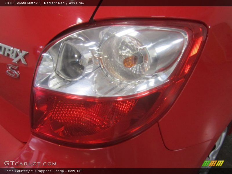 Radiant Red / Ash Gray 2010 Toyota Matrix S