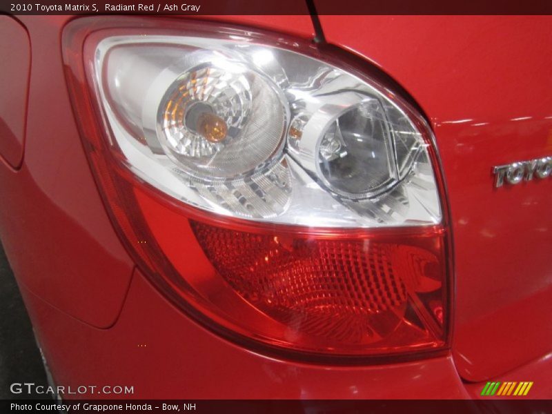 Radiant Red / Ash Gray 2010 Toyota Matrix S