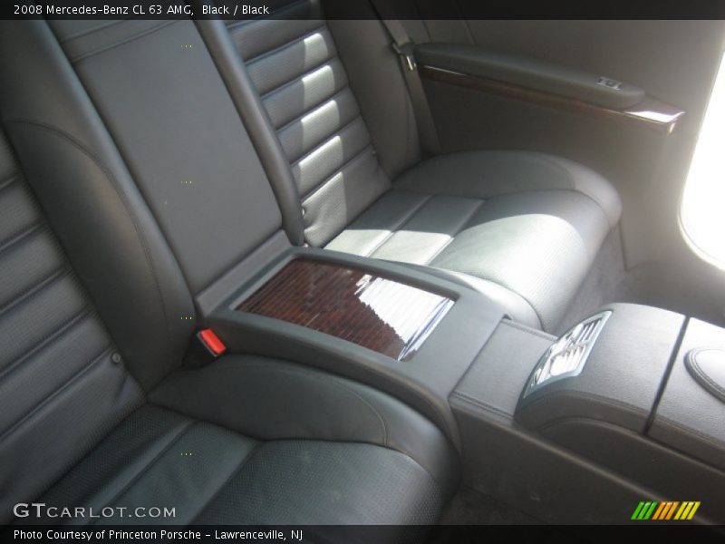 Black / Black 2008 Mercedes-Benz CL 63 AMG
