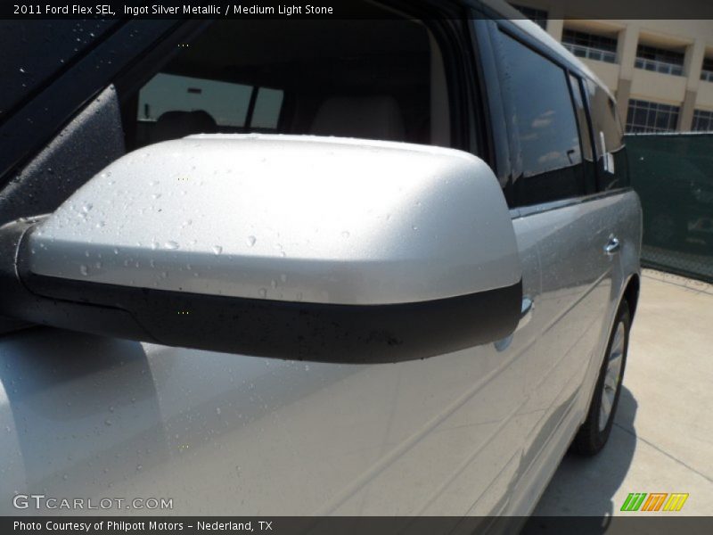 Ingot Silver Metallic / Medium Light Stone 2011 Ford Flex SEL