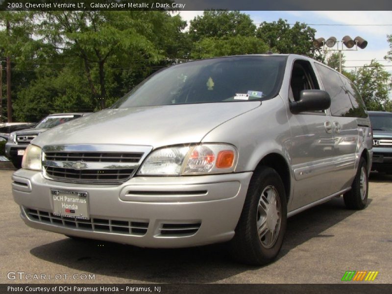 Galaxy Silver Metallic / Dark Gray 2003 Chevrolet Venture LT