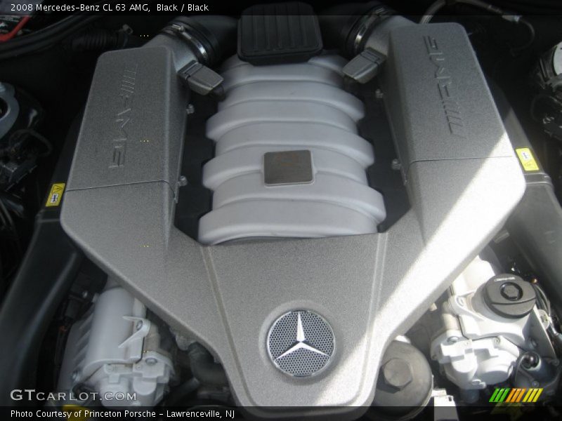 Black / Black 2008 Mercedes-Benz CL 63 AMG