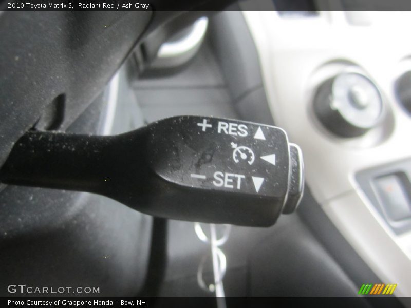 Radiant Red / Ash Gray 2010 Toyota Matrix S