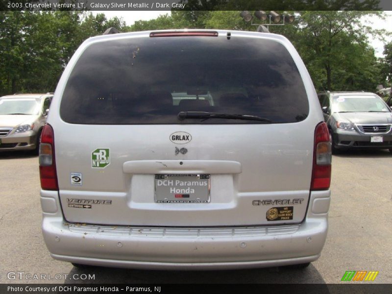 Galaxy Silver Metallic / Dark Gray 2003 Chevrolet Venture LT