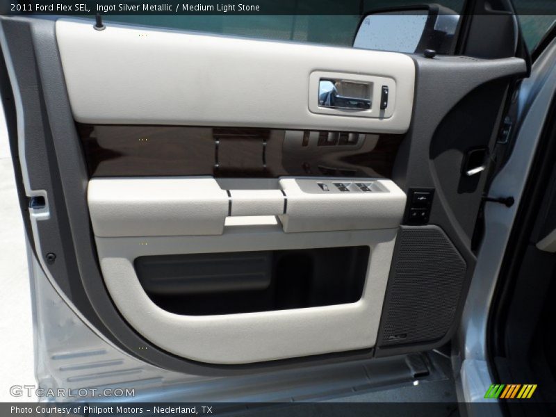 Ingot Silver Metallic / Medium Light Stone 2011 Ford Flex SEL