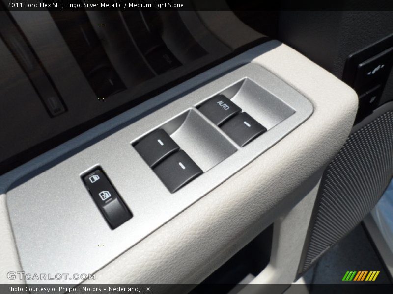 Ingot Silver Metallic / Medium Light Stone 2011 Ford Flex SEL