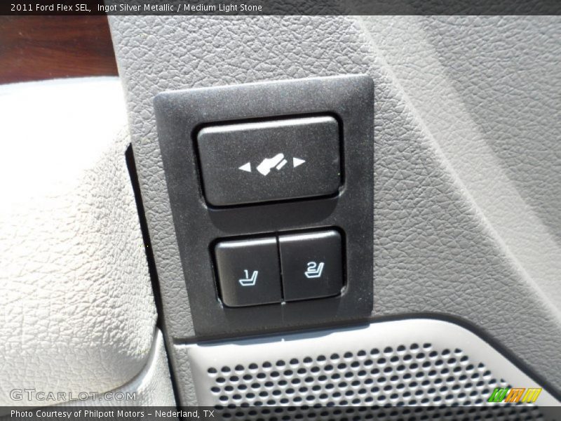 Ingot Silver Metallic / Medium Light Stone 2011 Ford Flex SEL
