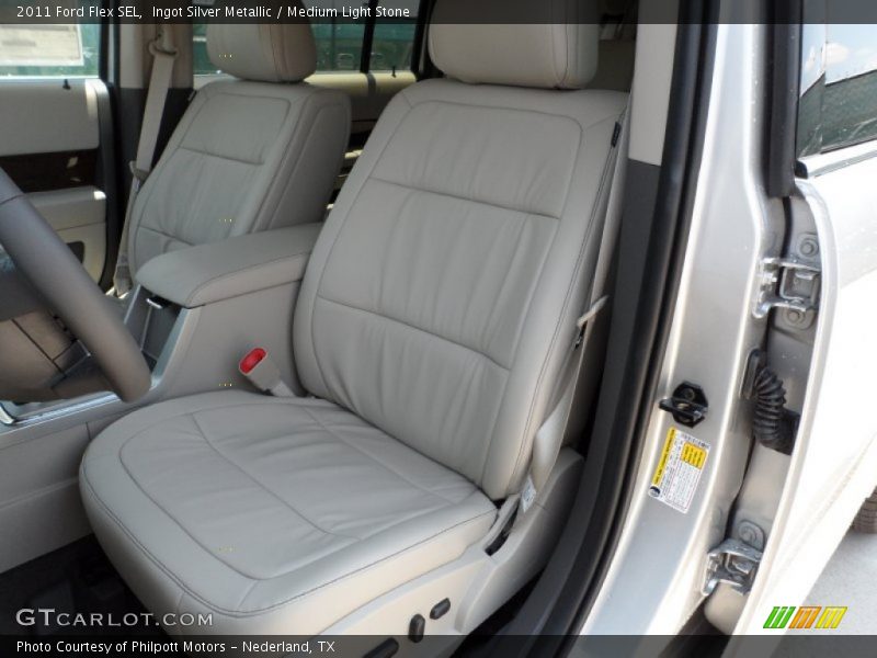 Ingot Silver Metallic / Medium Light Stone 2011 Ford Flex SEL