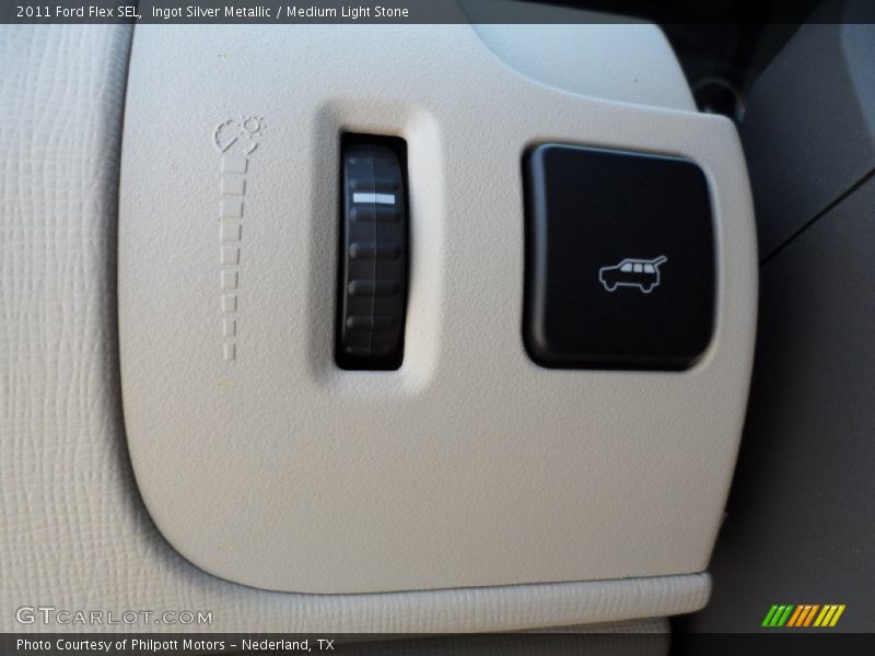 Ingot Silver Metallic / Medium Light Stone 2011 Ford Flex SEL